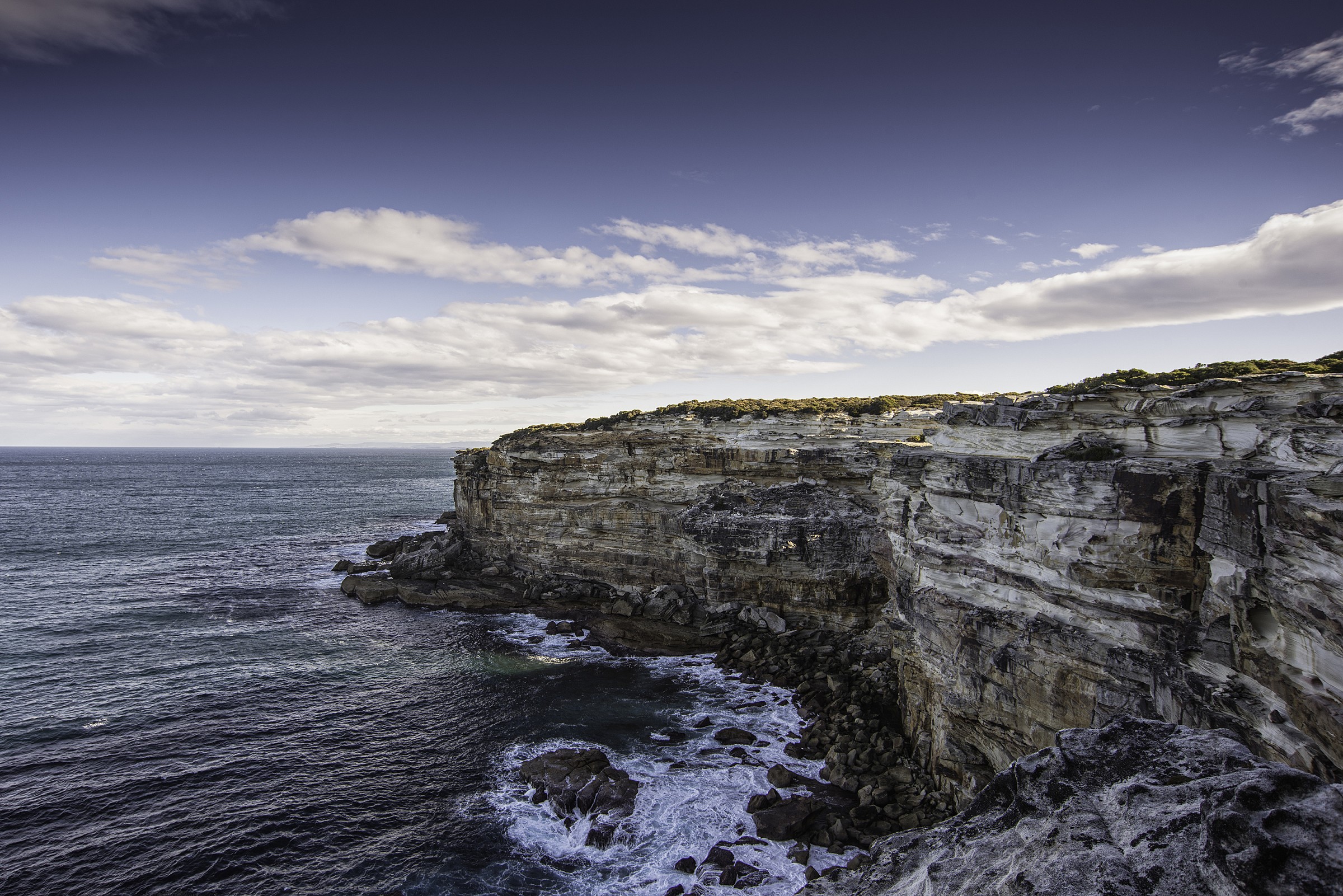 Colors from the upper shore