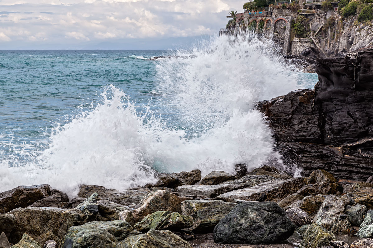 Mare mosso...a Bogliasco2
