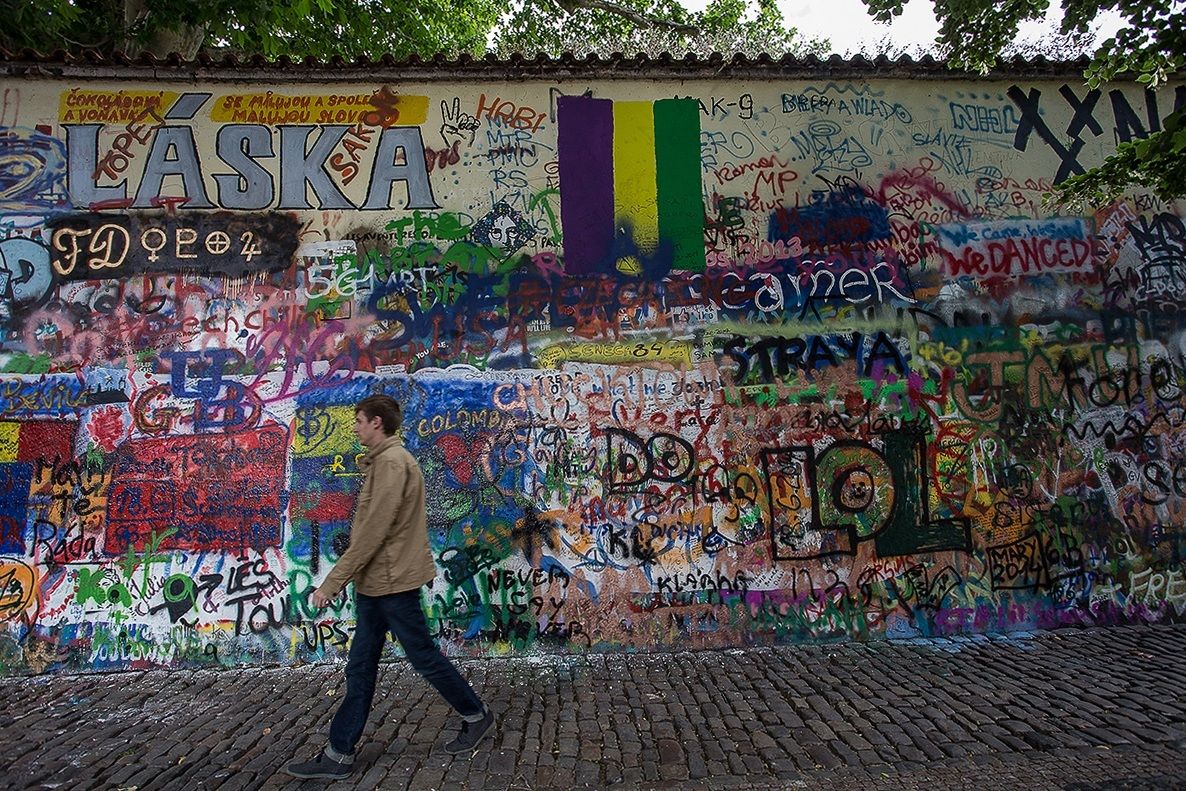 The Lennon Wall