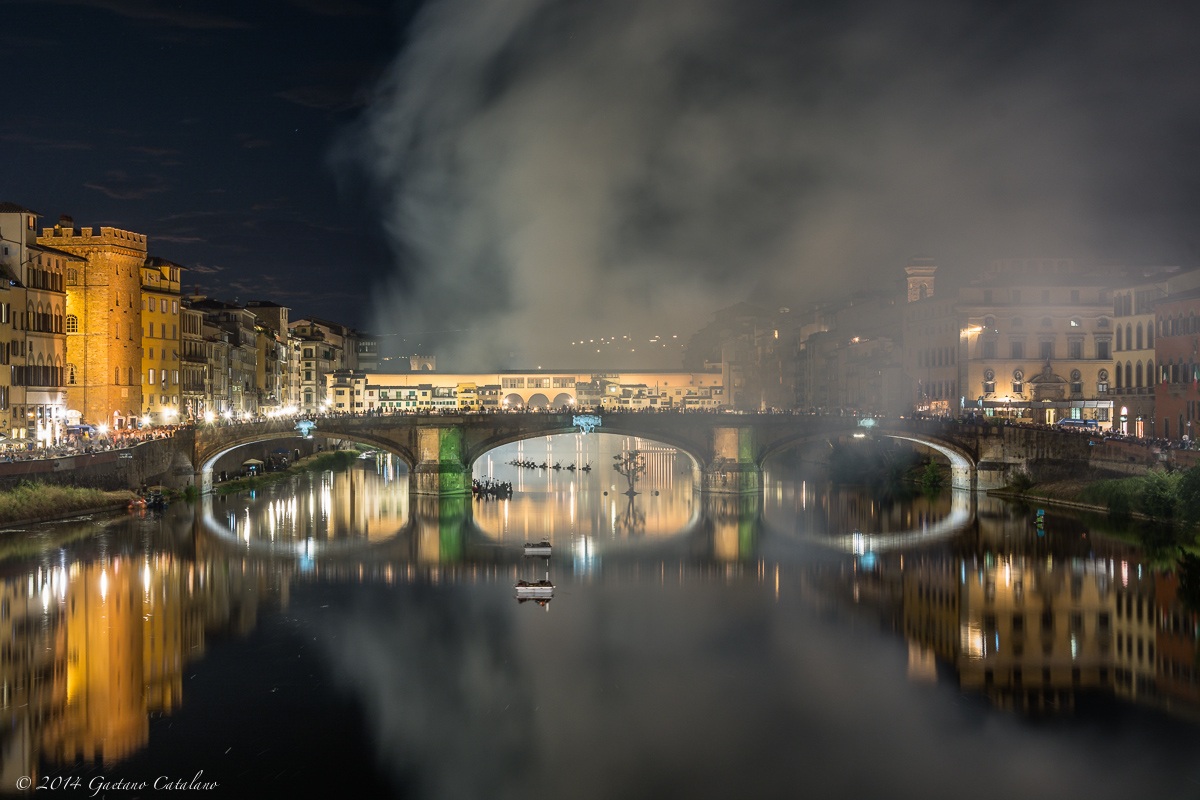 New lighting Ponte Vecchio ...