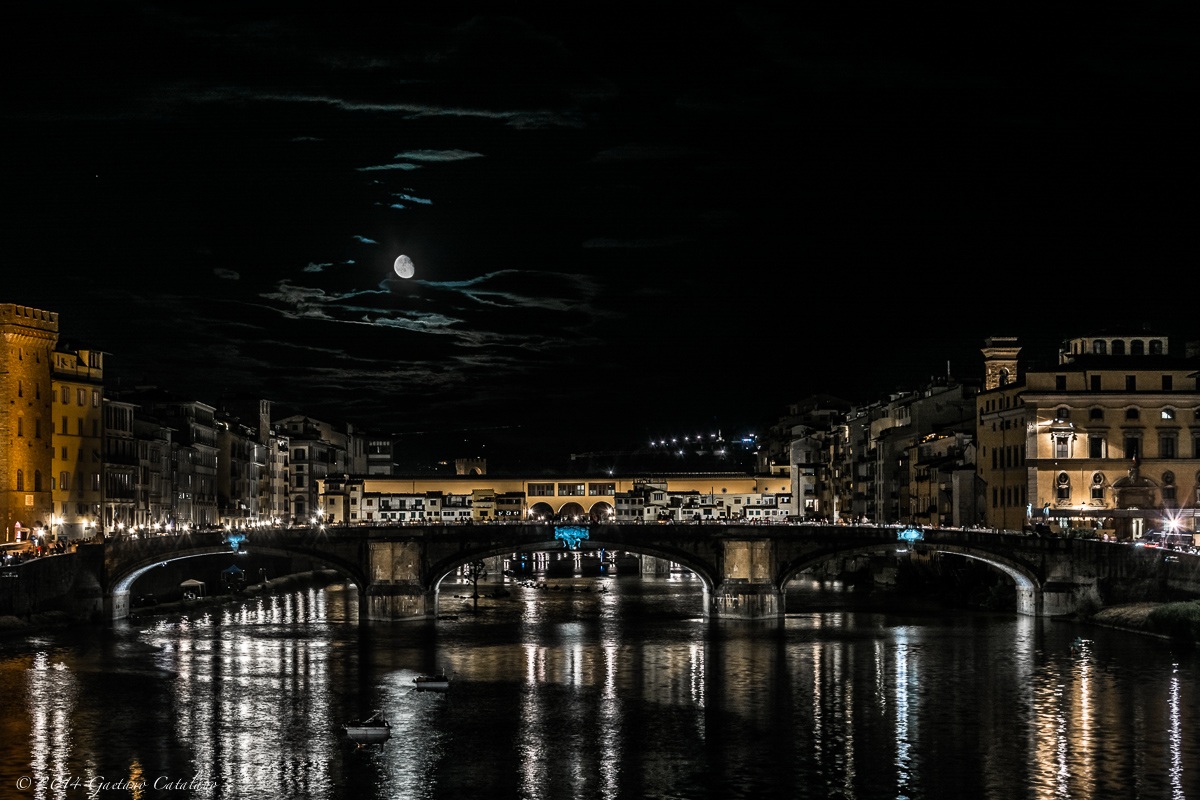 New lighting Ponte Vecchio ...