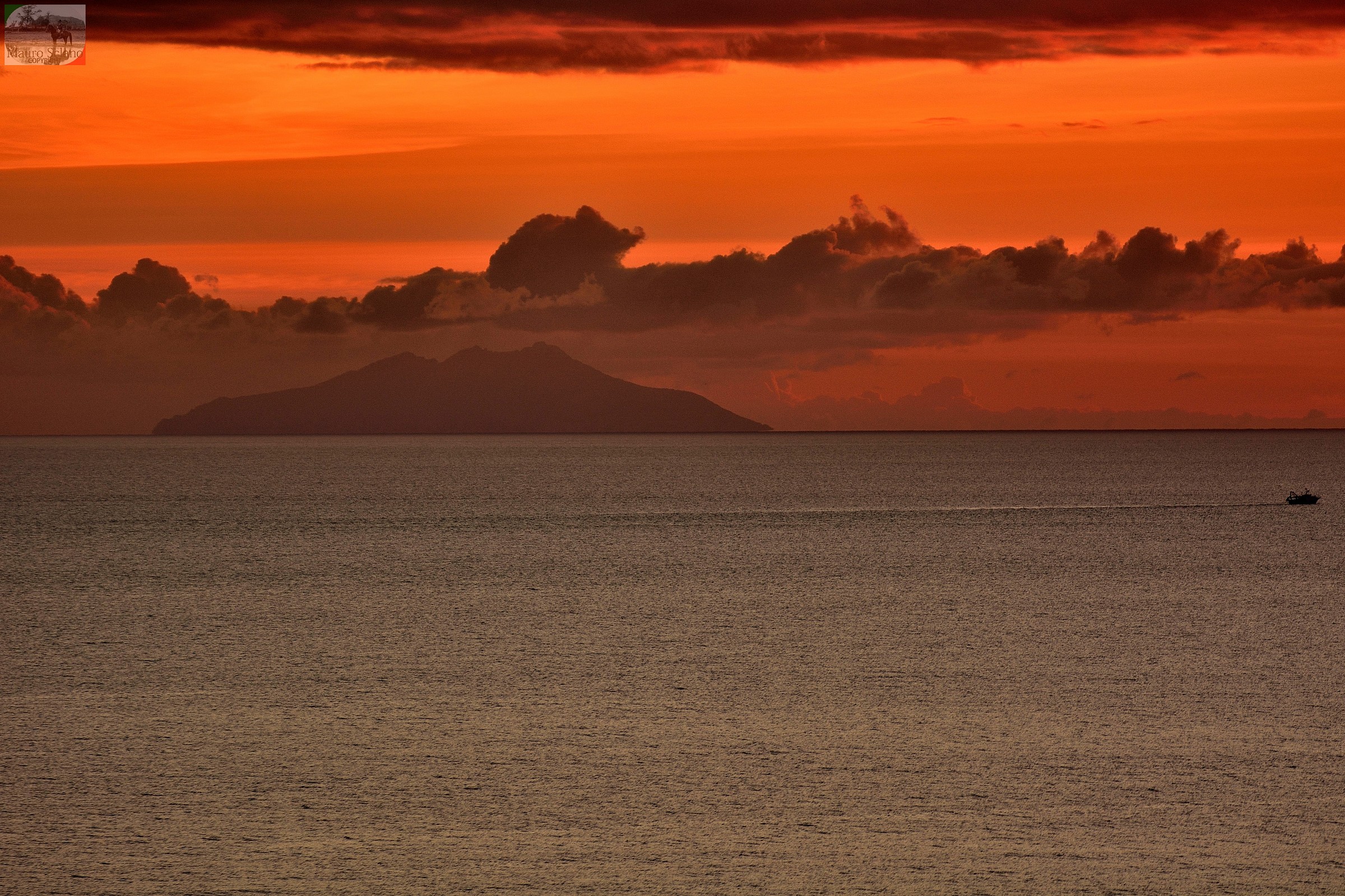 Montecristo at sunset