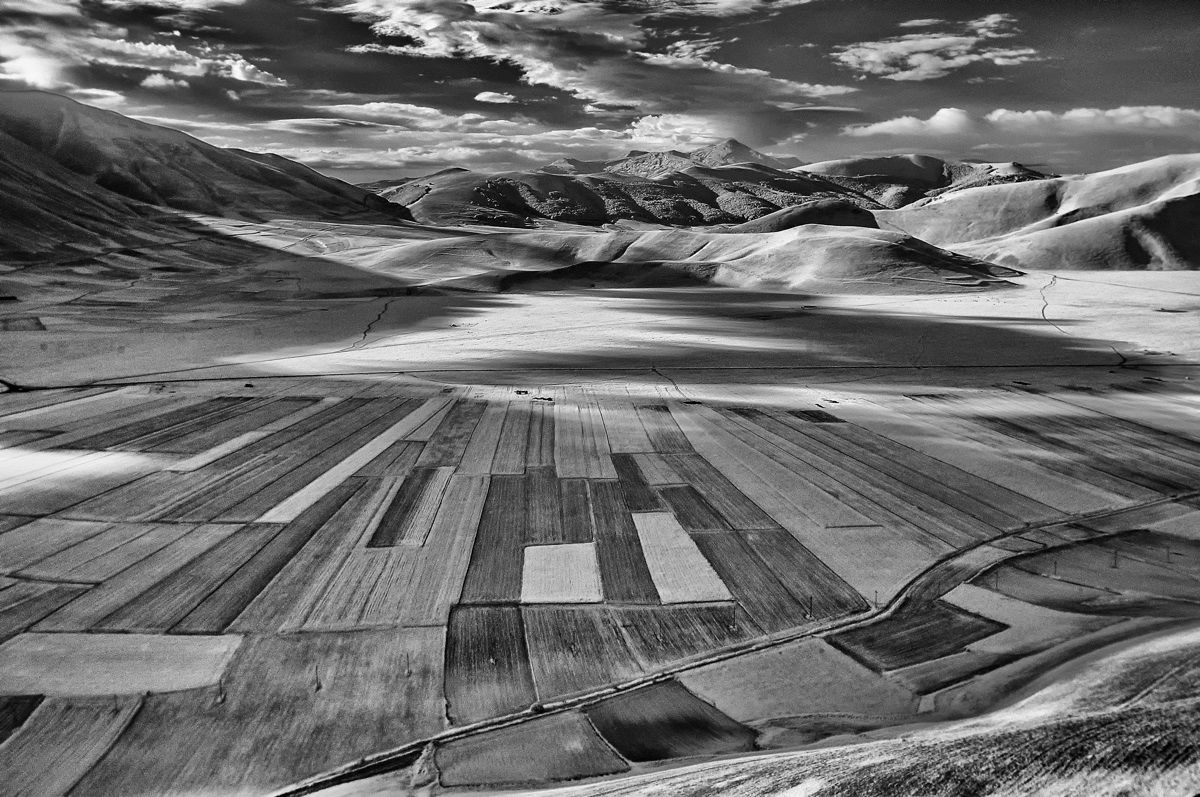 Lady in Castelluccio