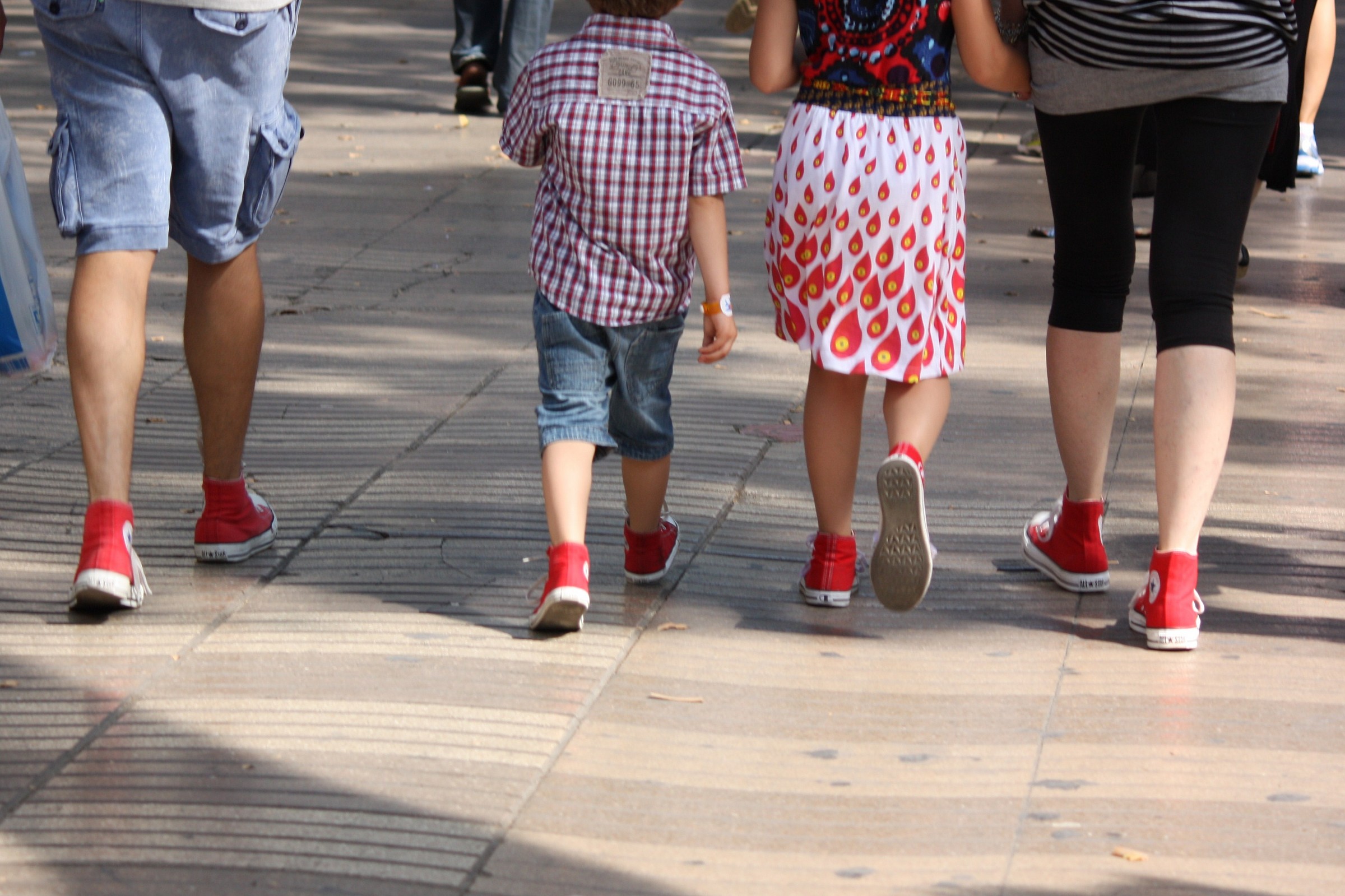 Famiglia a passeggio