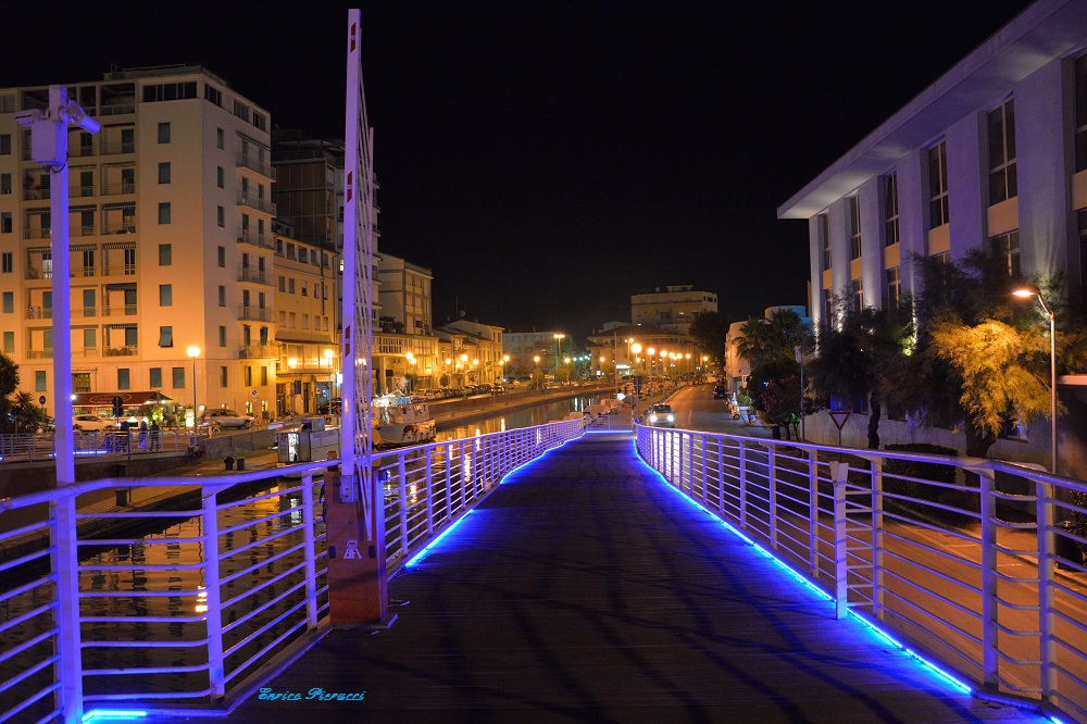 Giochi di Luce sul Ponte Levatoio  (Viareggio)