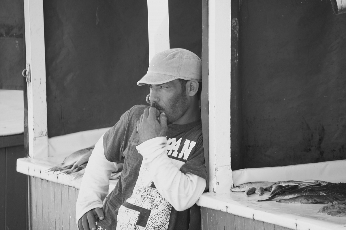 Fisherman in Morocco