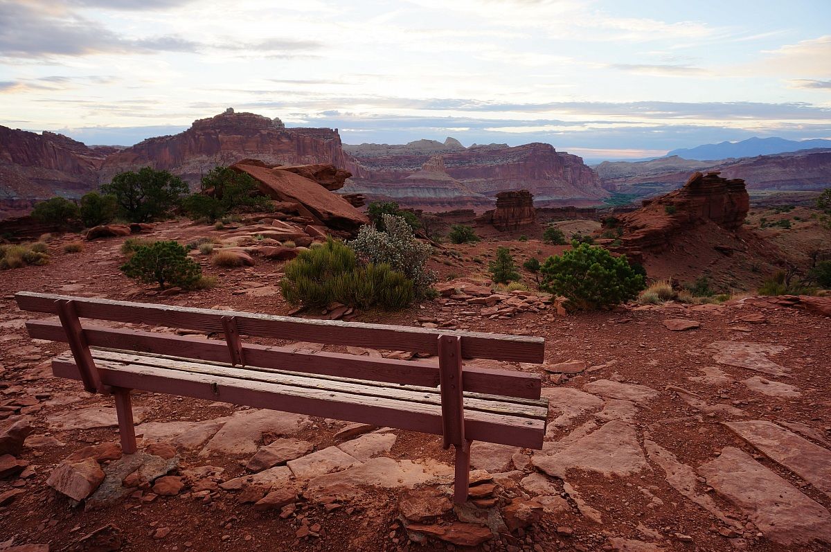 Alba a Capitol Reef