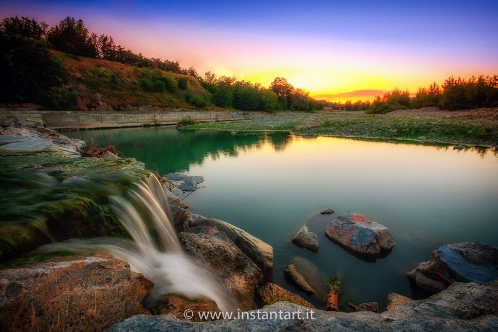 Arquata's waterfalls