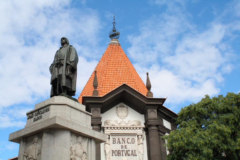 Statue Joo Gonçalves Zarco (Madeira)