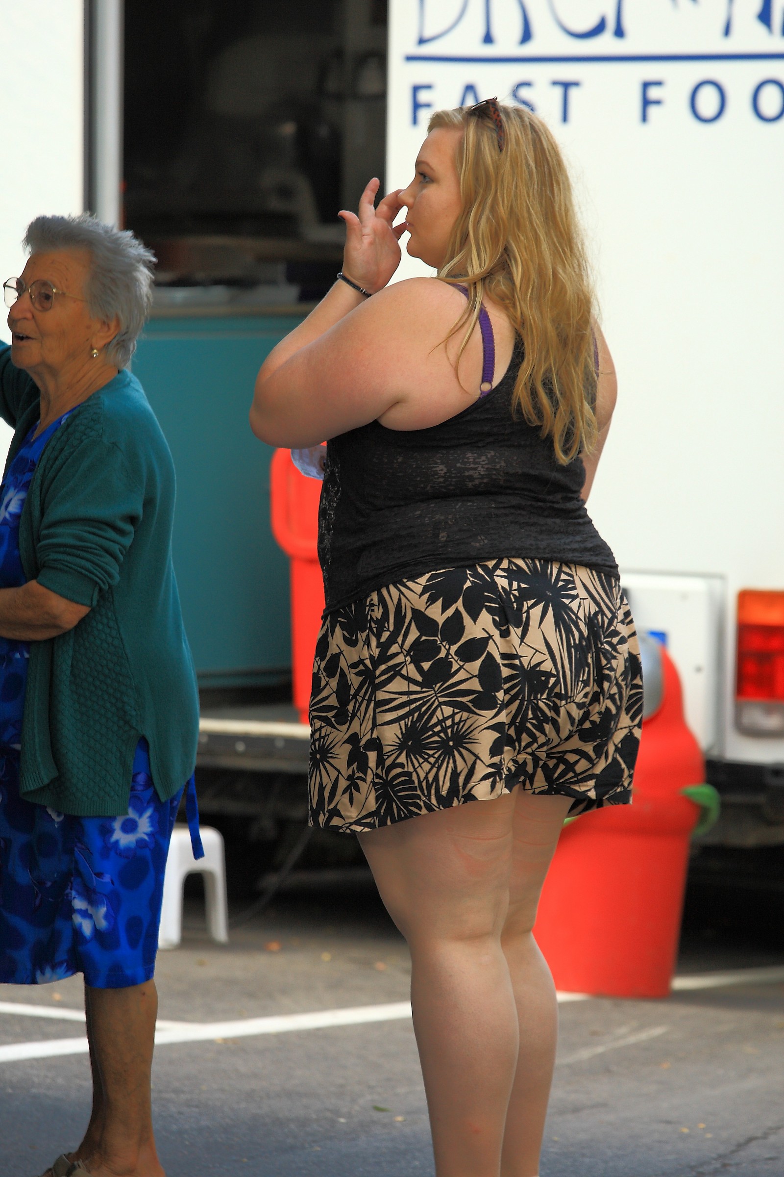 Aspettando il fast food!