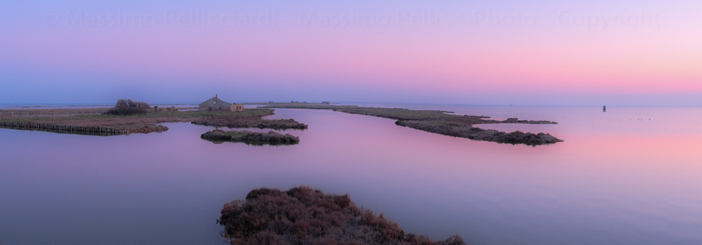 Sunset in the valley