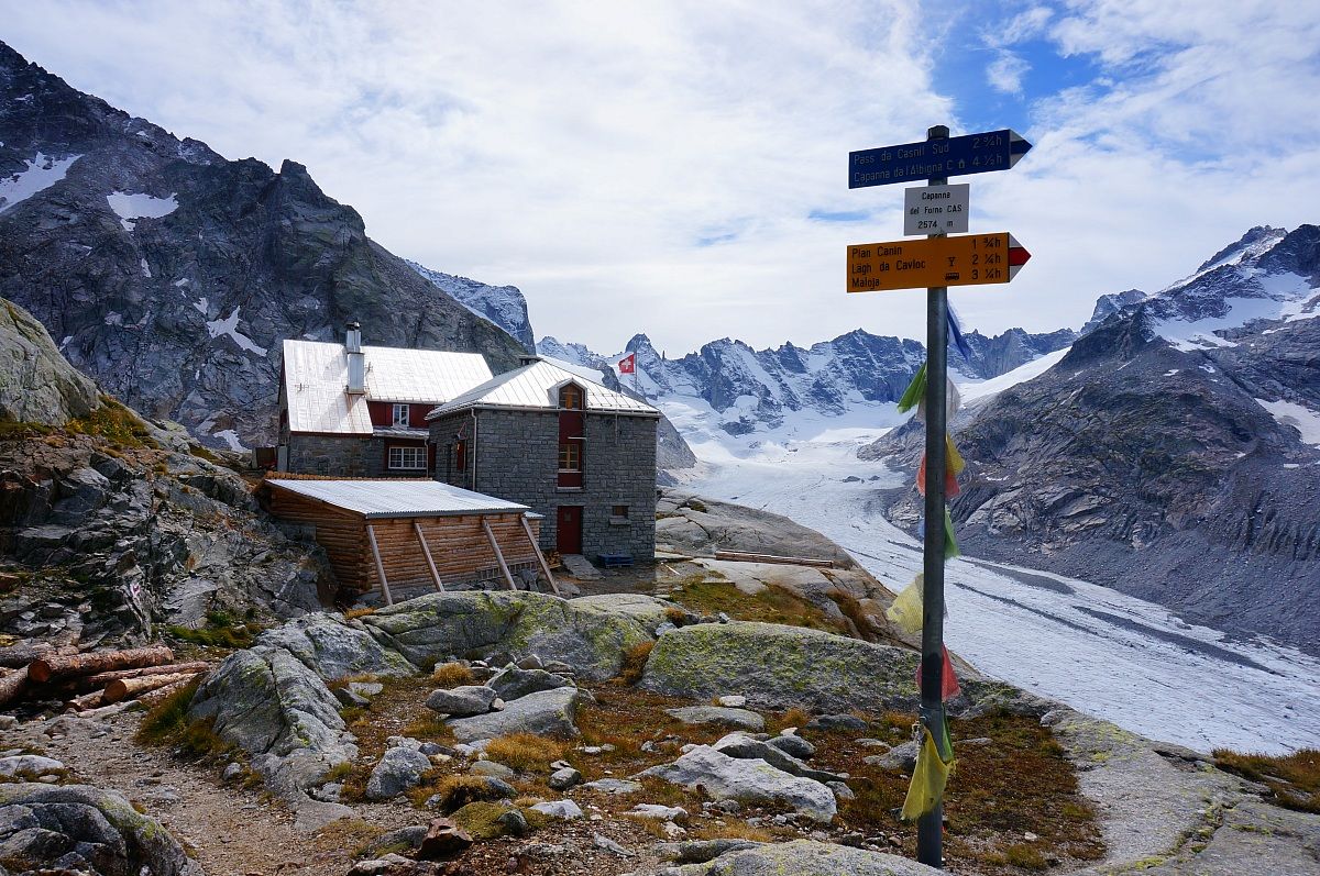 Ghiacciaio del Forno - Il rifugio (1)