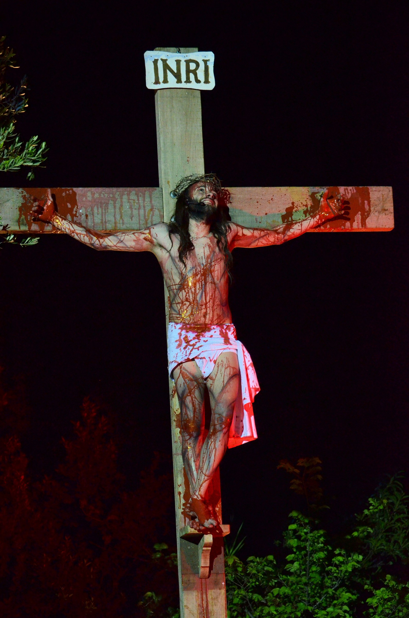 via crucis vivente monforte san giorgio me