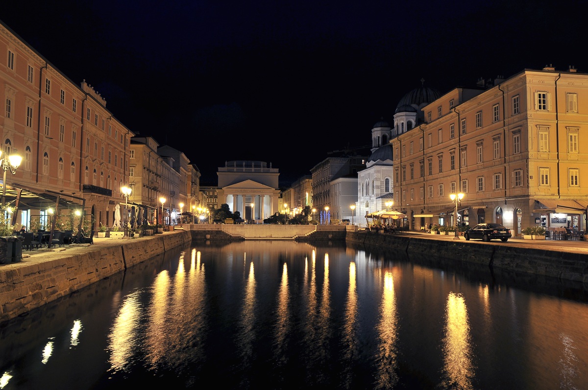 Trieste by night