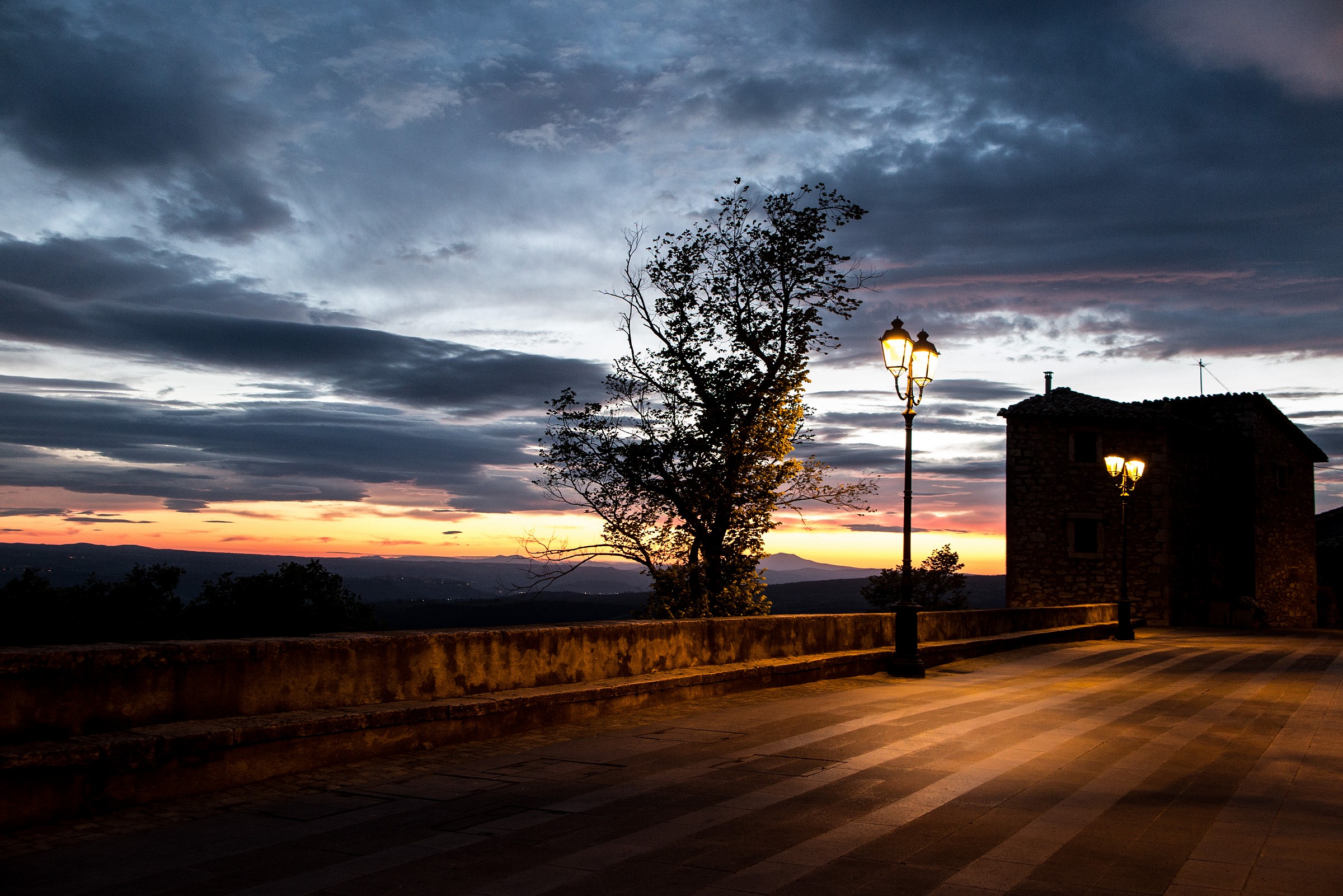 Belvedere ISO 6400 f / 3,2 Shutter time 1/20