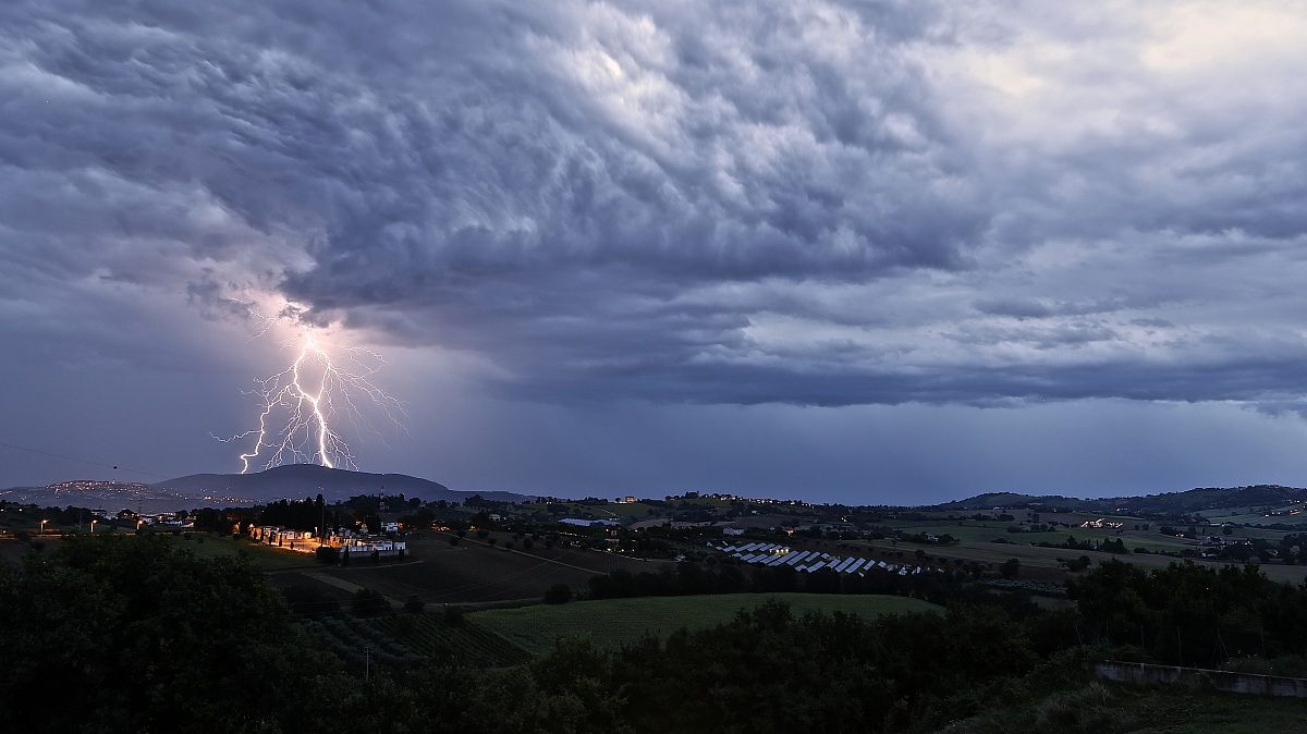 Fulmini sul Conero