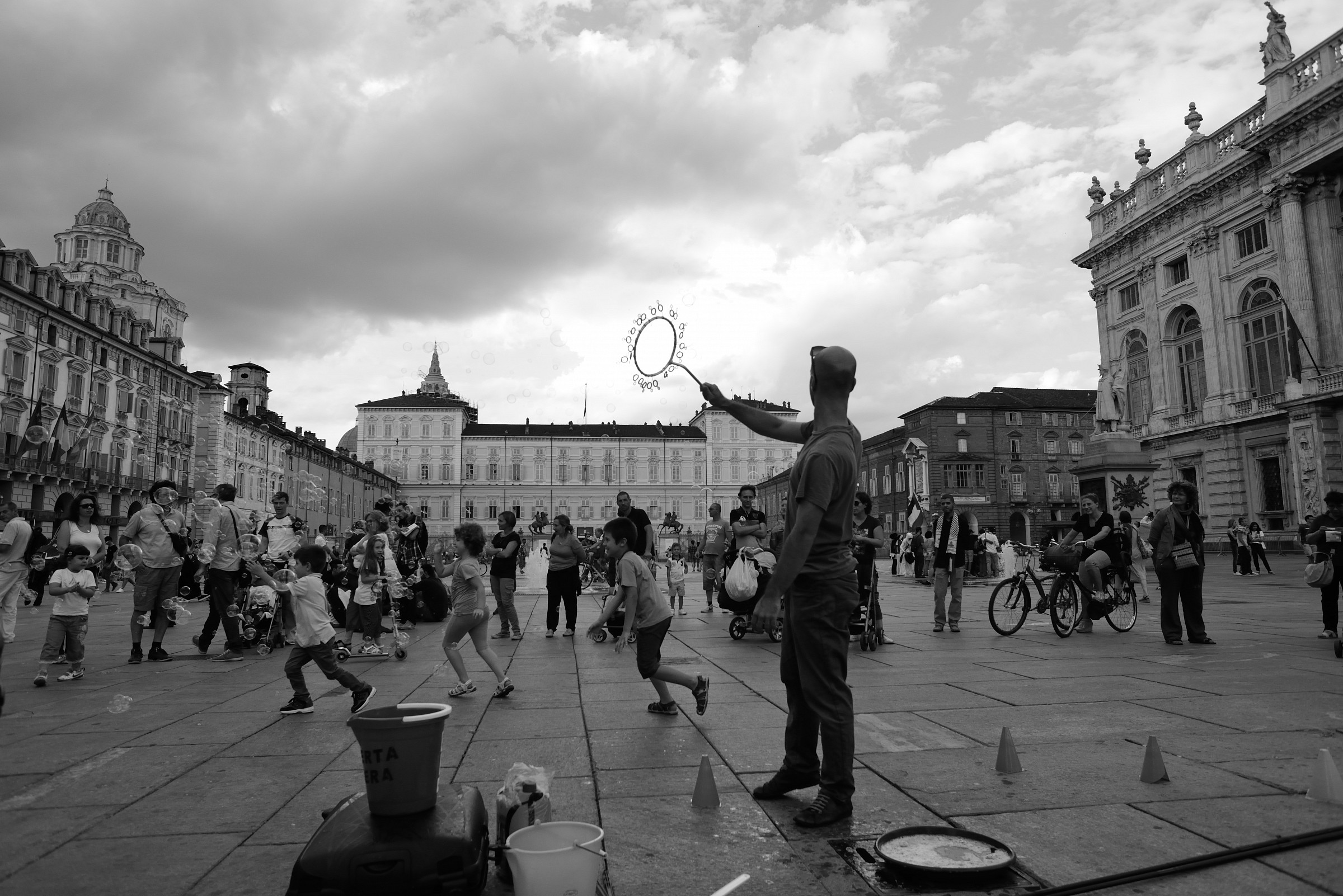 La magia delle bolle