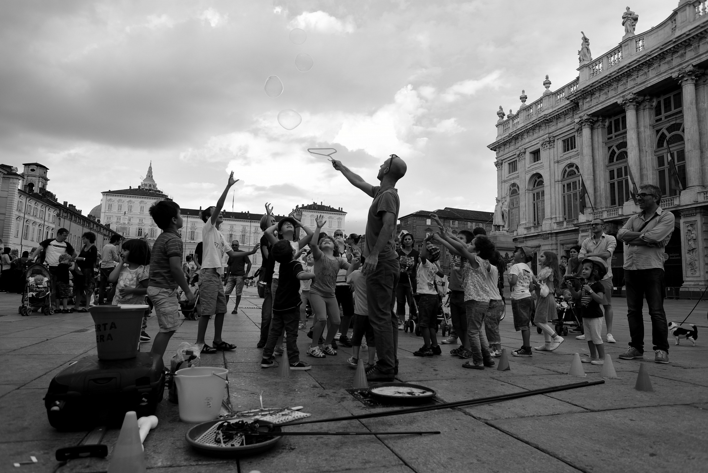 La magia delle bolle