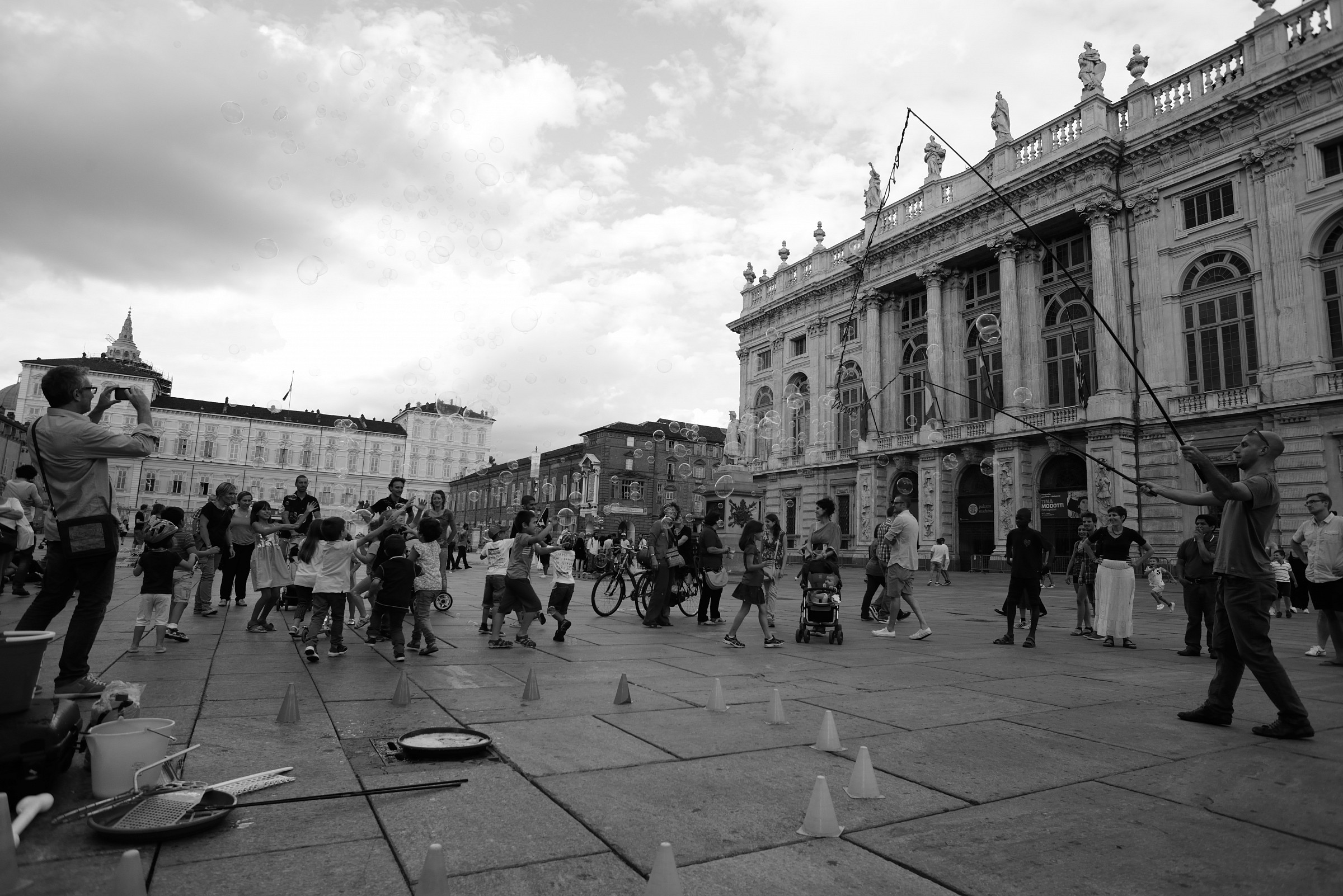 La magia delle bolle