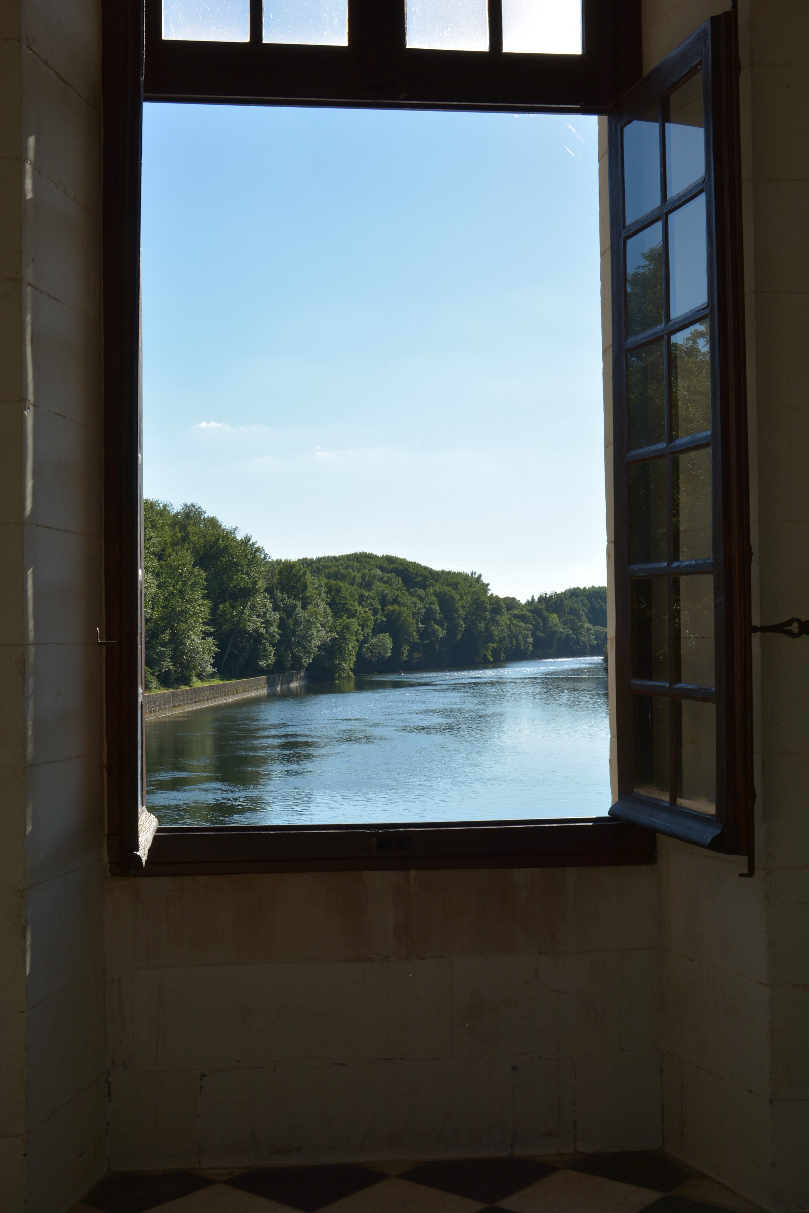landscape in the window