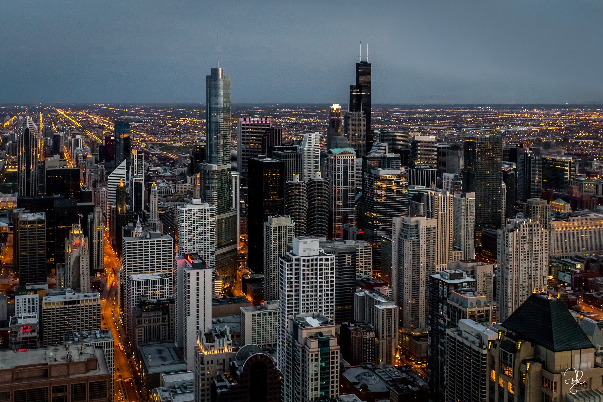 Sunset at John Hancock's