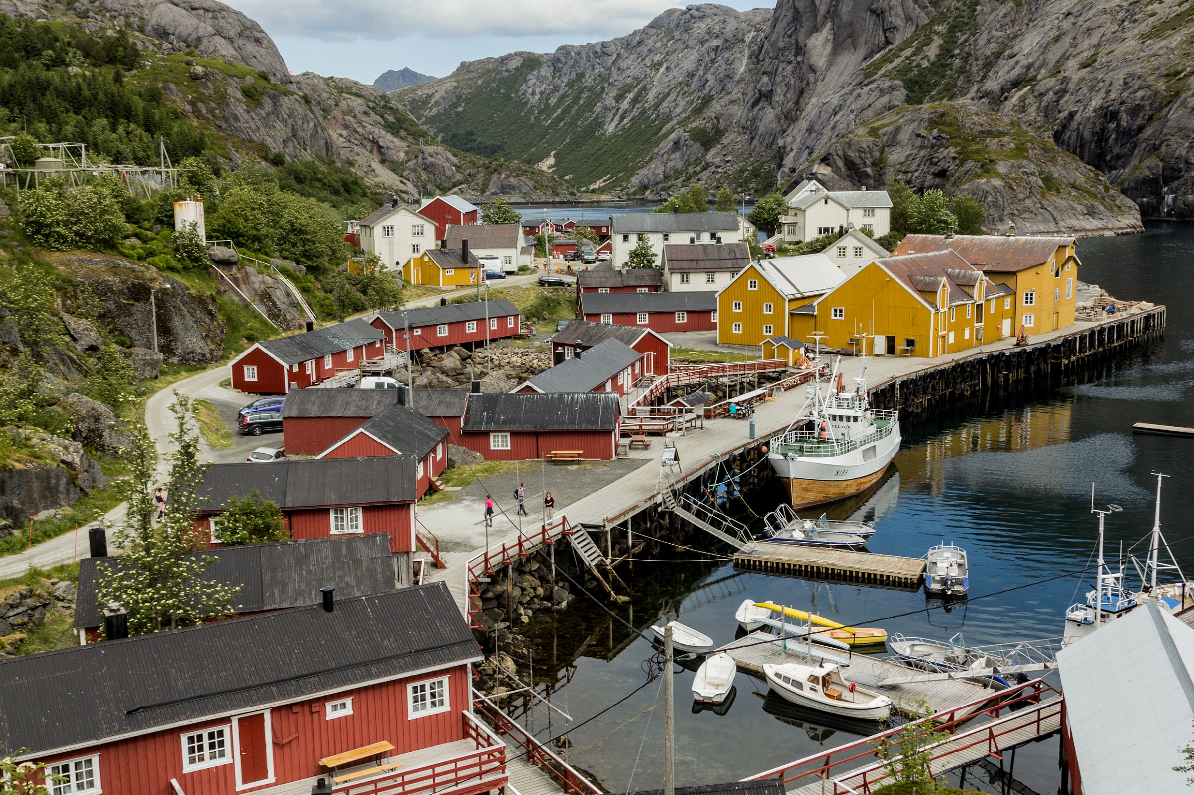 Nusfjord fishing village