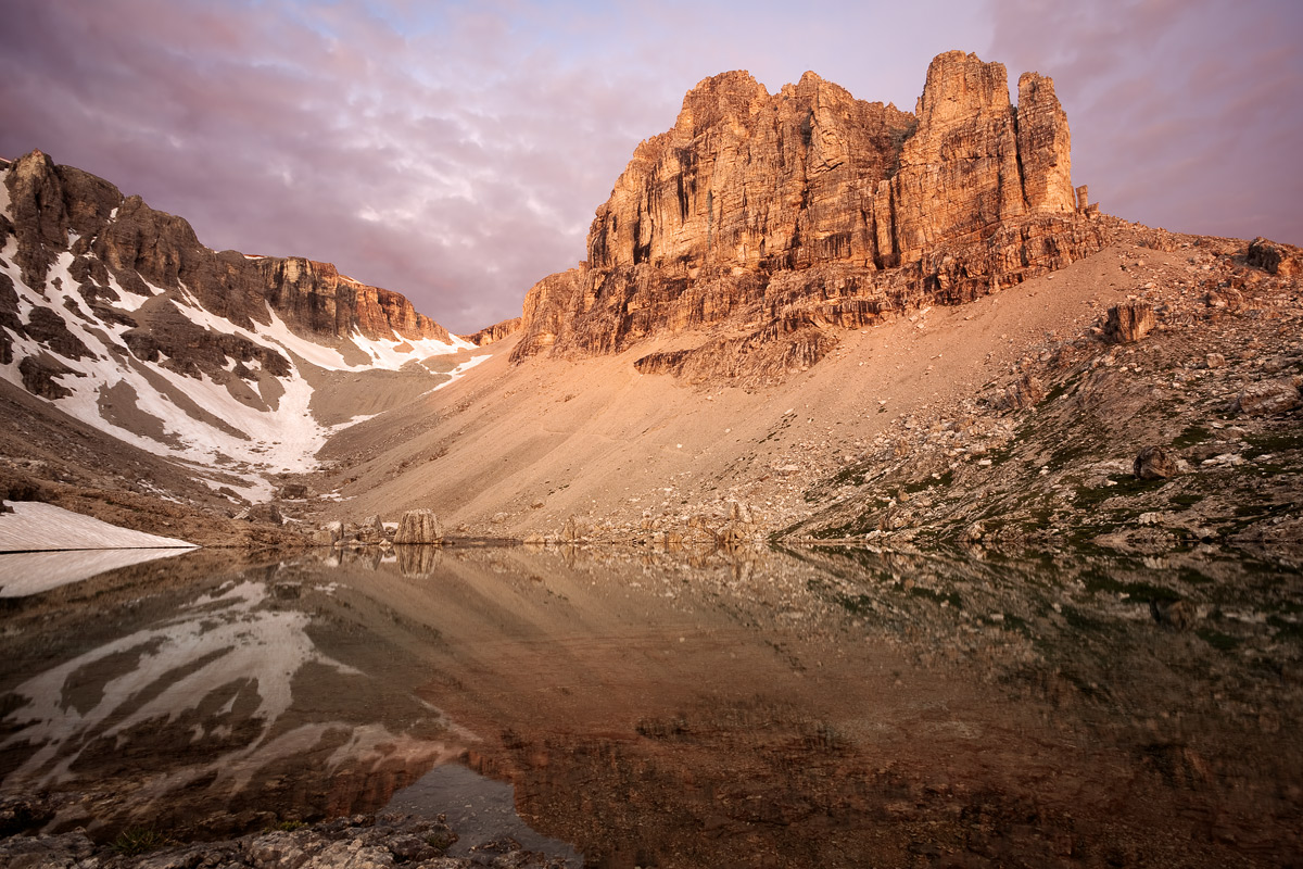 The colors of a sunrise