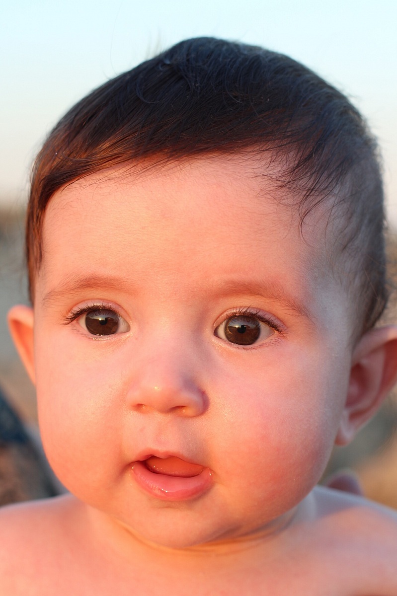 A mare al calar del sole (primo tramonto sul mare)