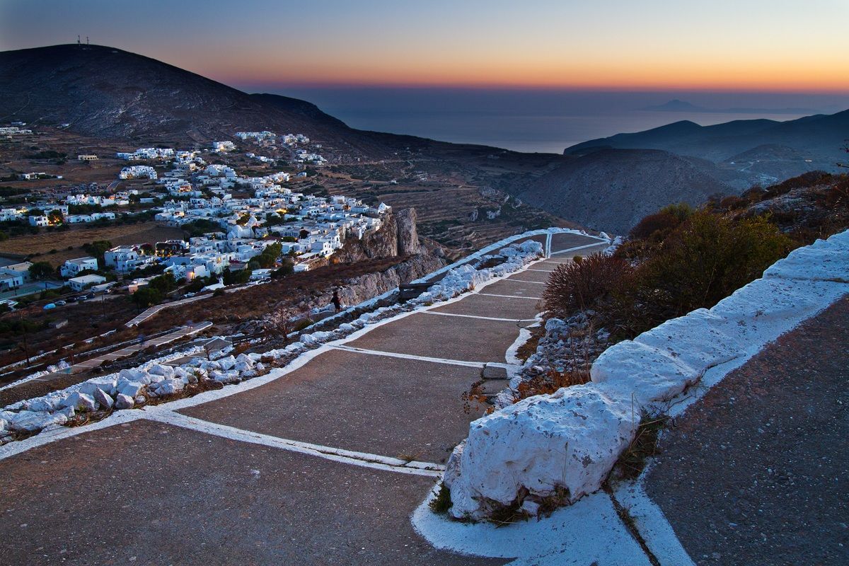 Chora of Folegandros