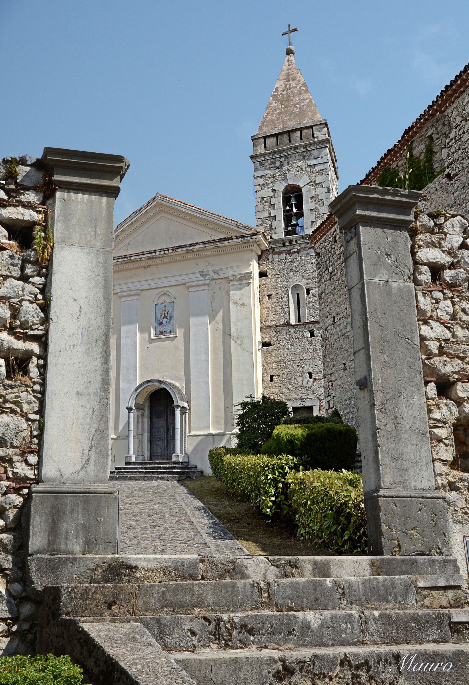 Madonna del Carmine Church from the gate
