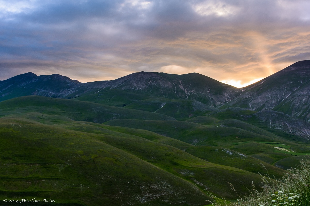 Sunrise in Castelluccio