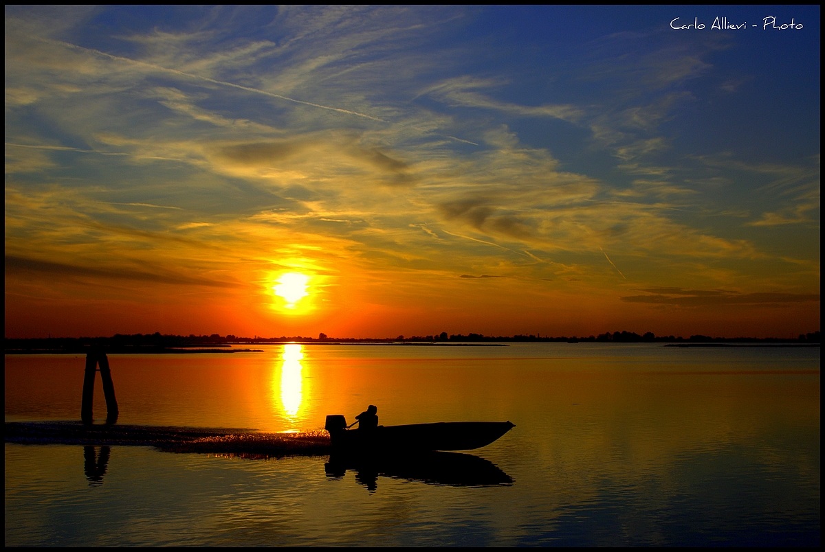 Tramonto in Laguna