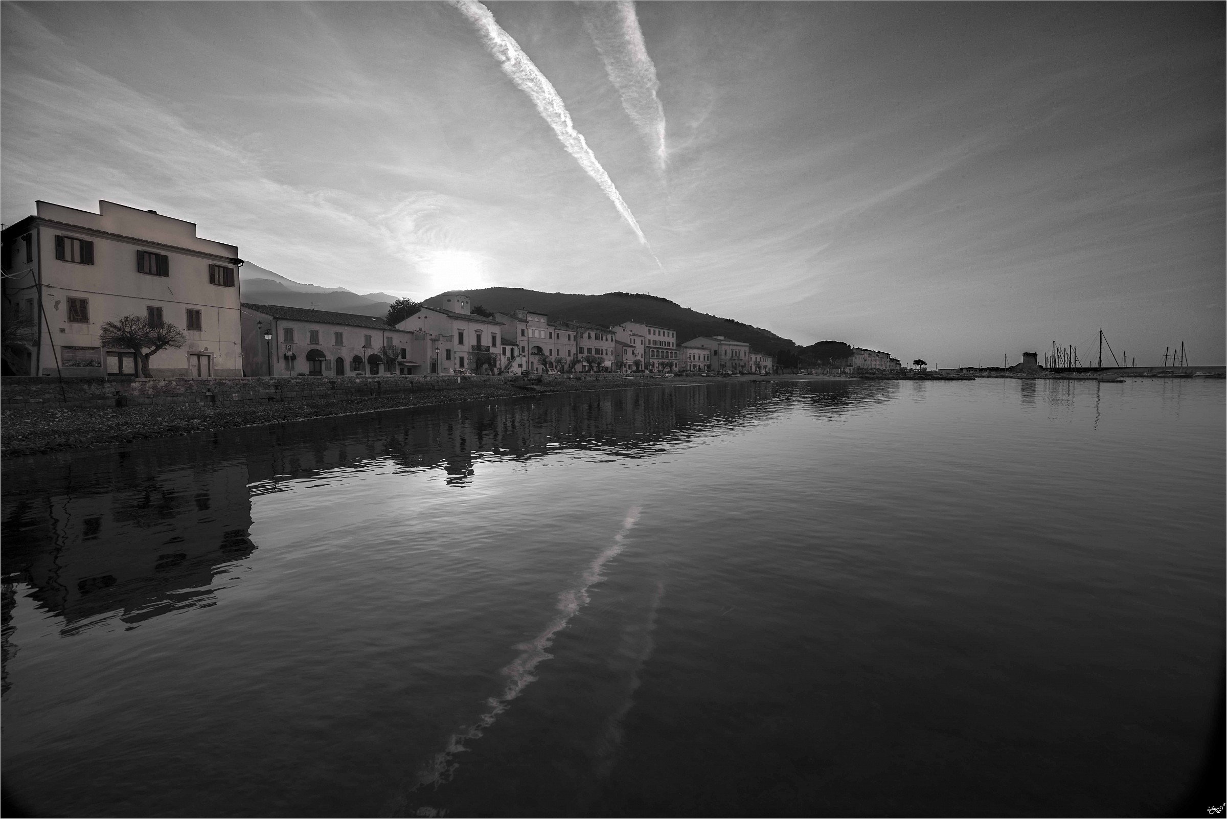 Tramonto a Marciana Marina