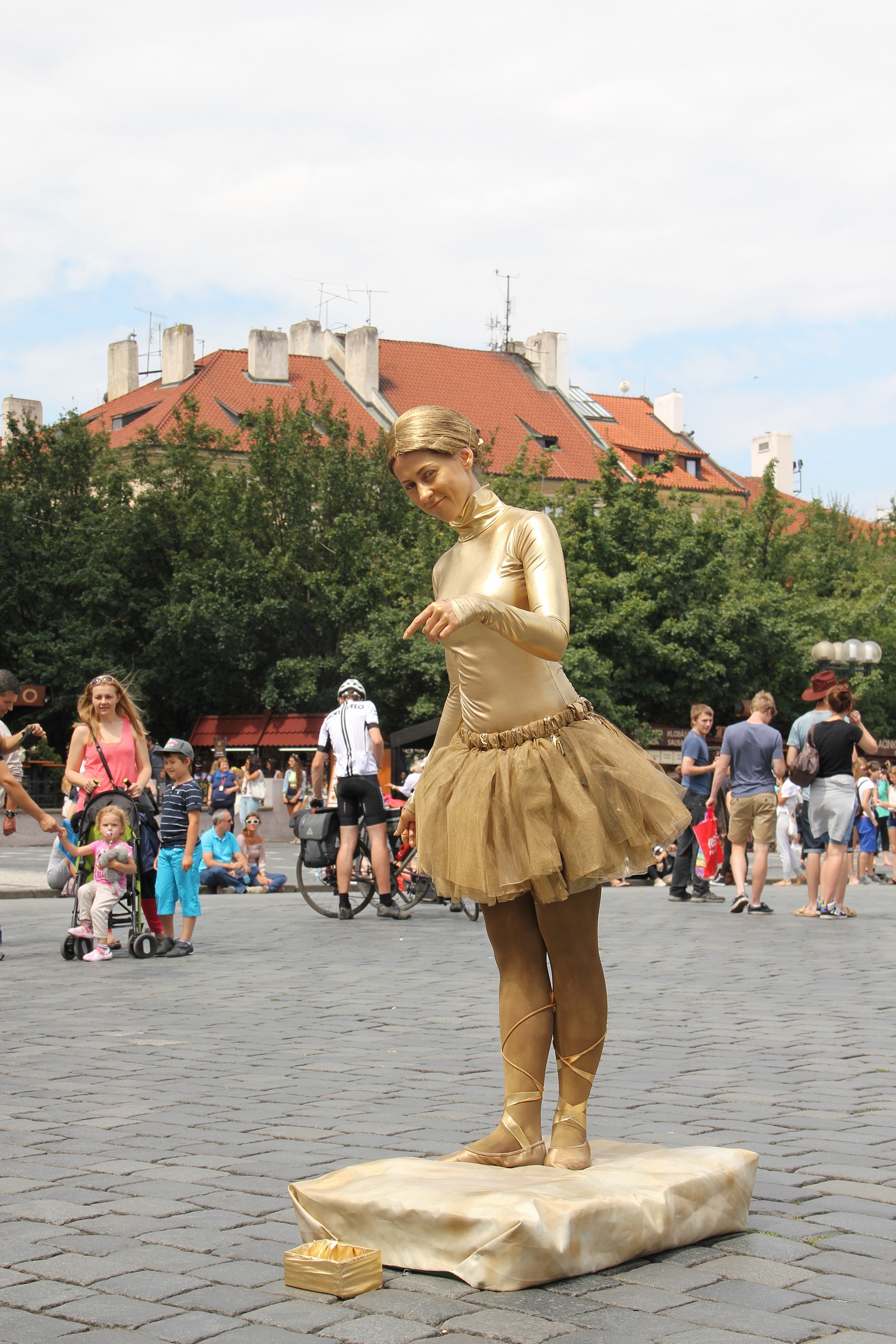 the golden ballerina