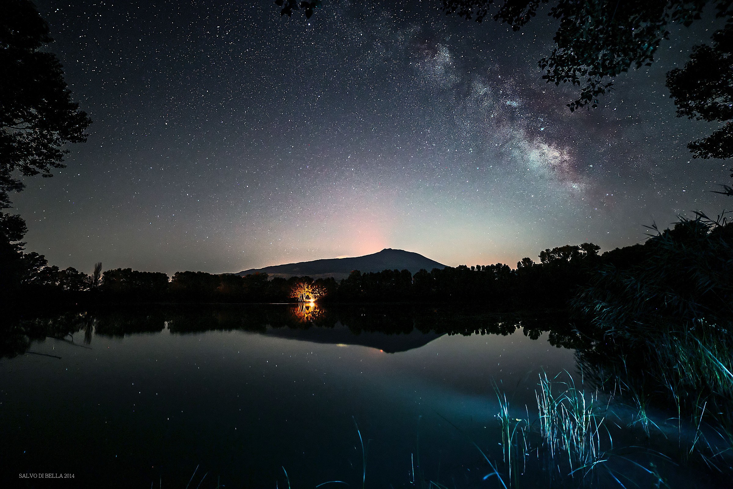 Milky Way Lake Gurrida