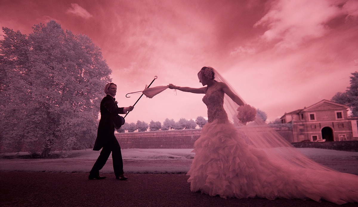Wedding in Lucca 680nm IR