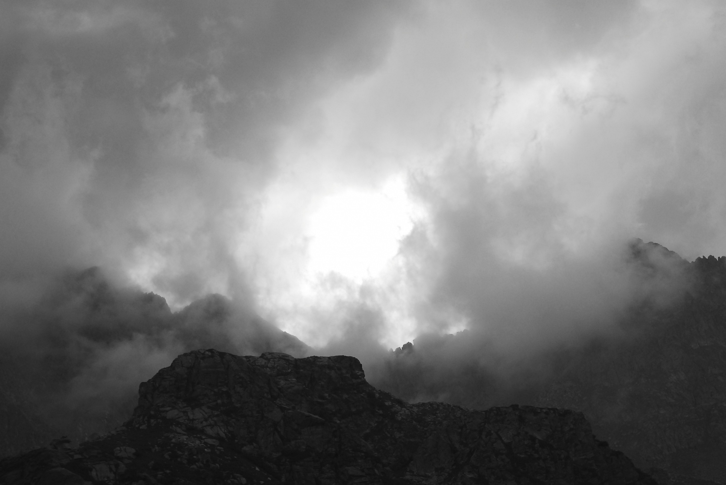 Pian del Re - Varco tra le nubi