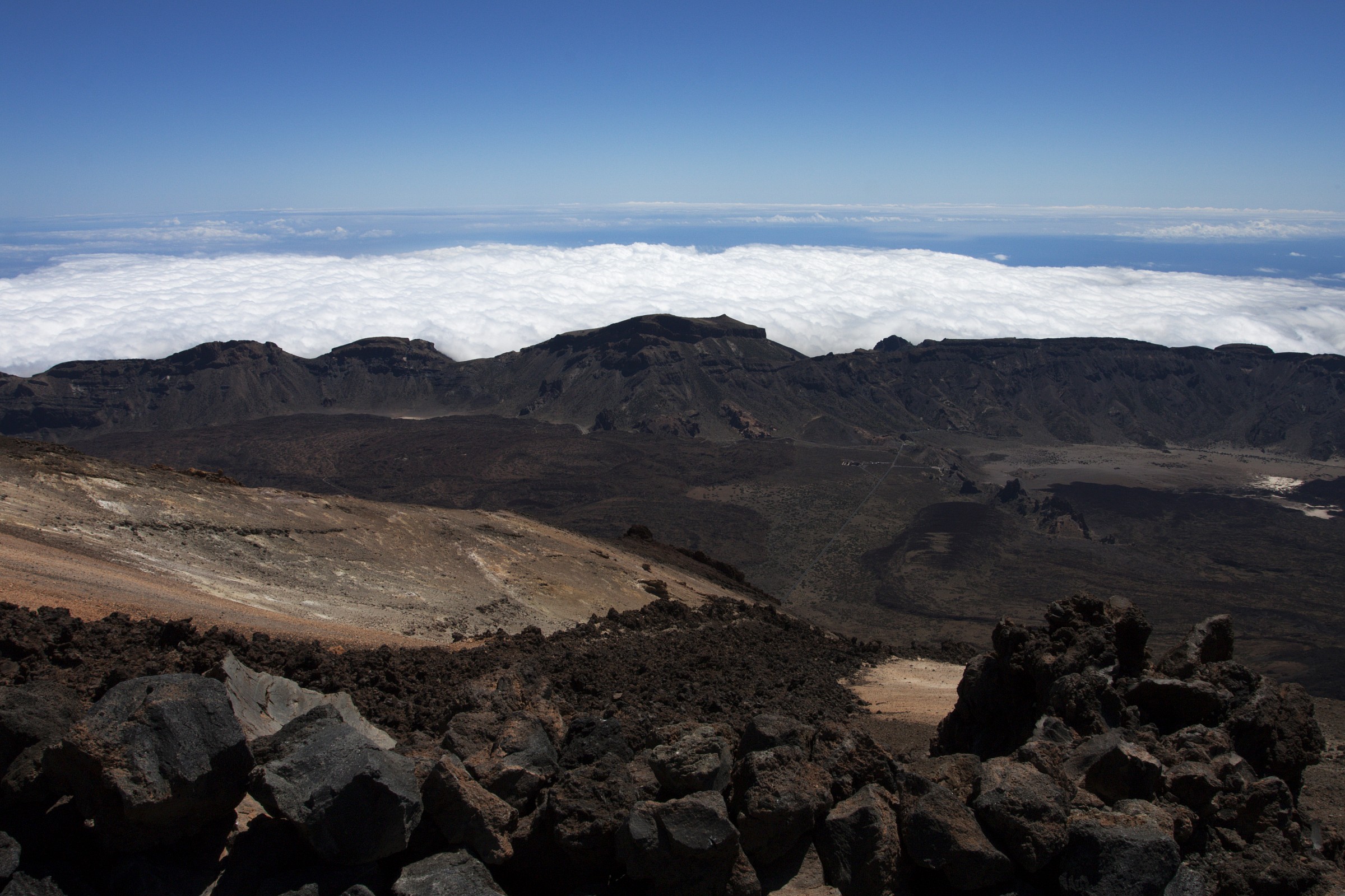 View from the Teide