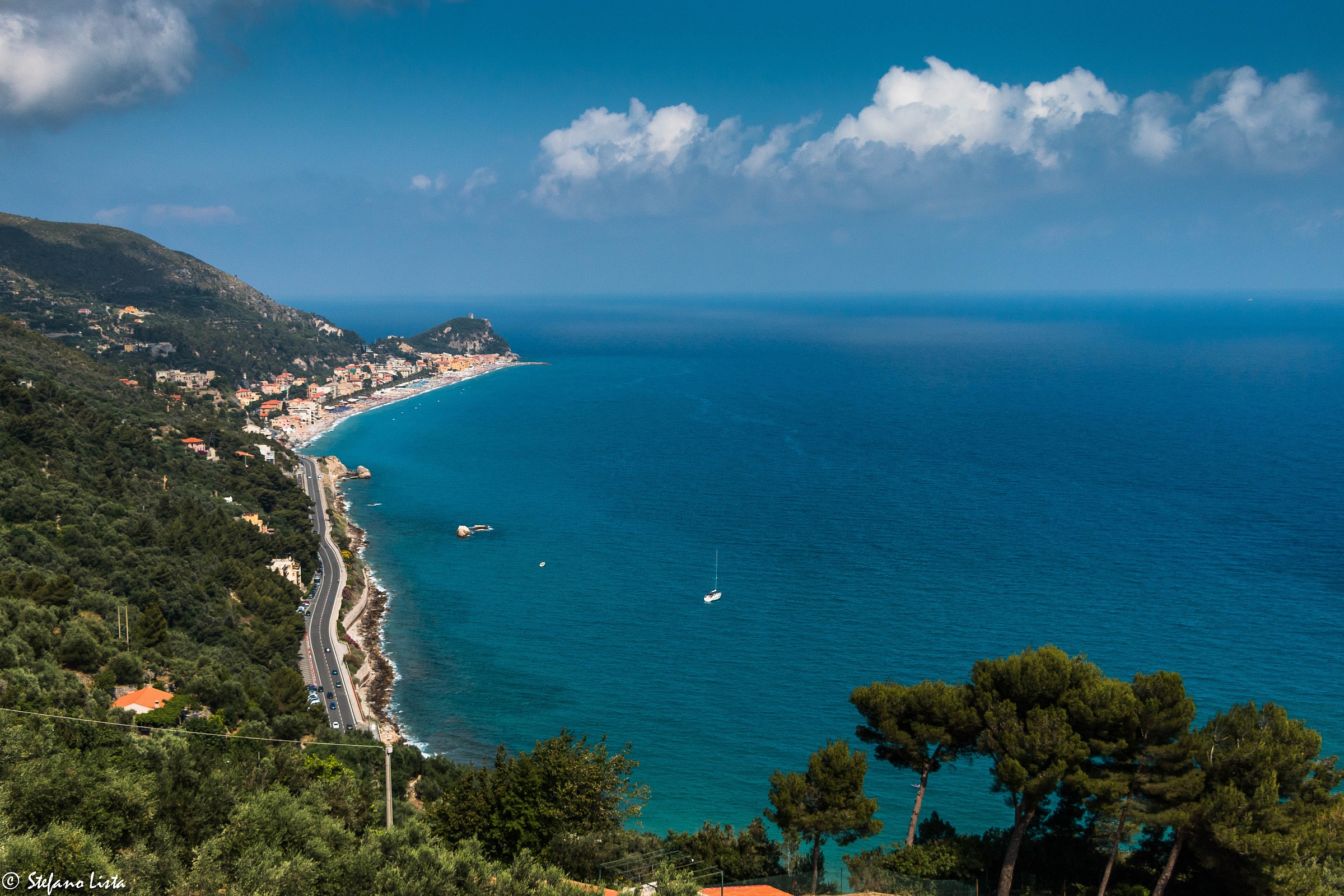 Varigotti from the plateau of Manie