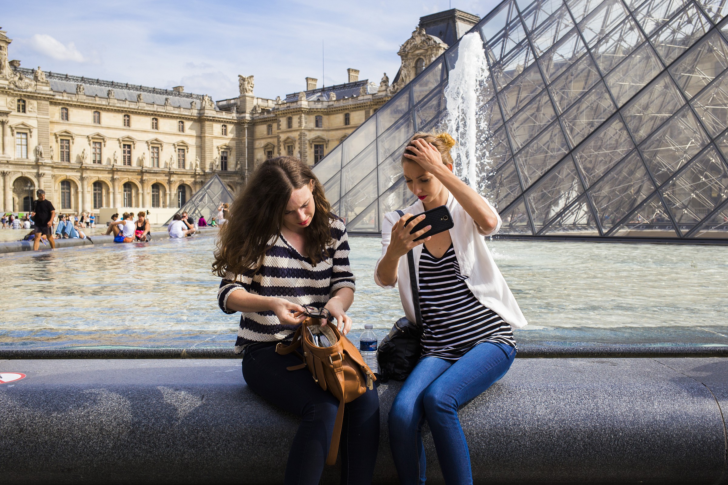 Moments at the Louvre