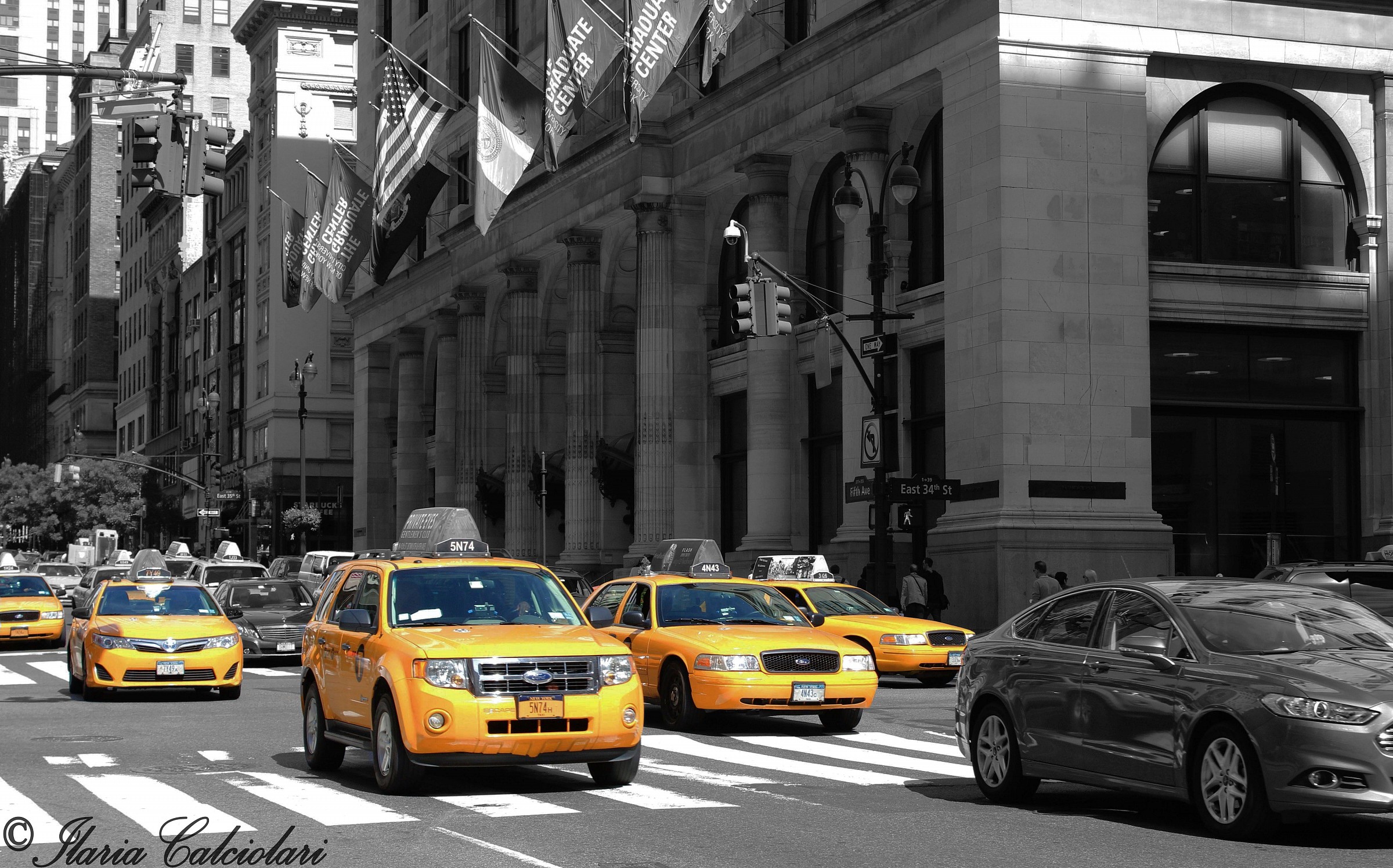 Taxi in New York