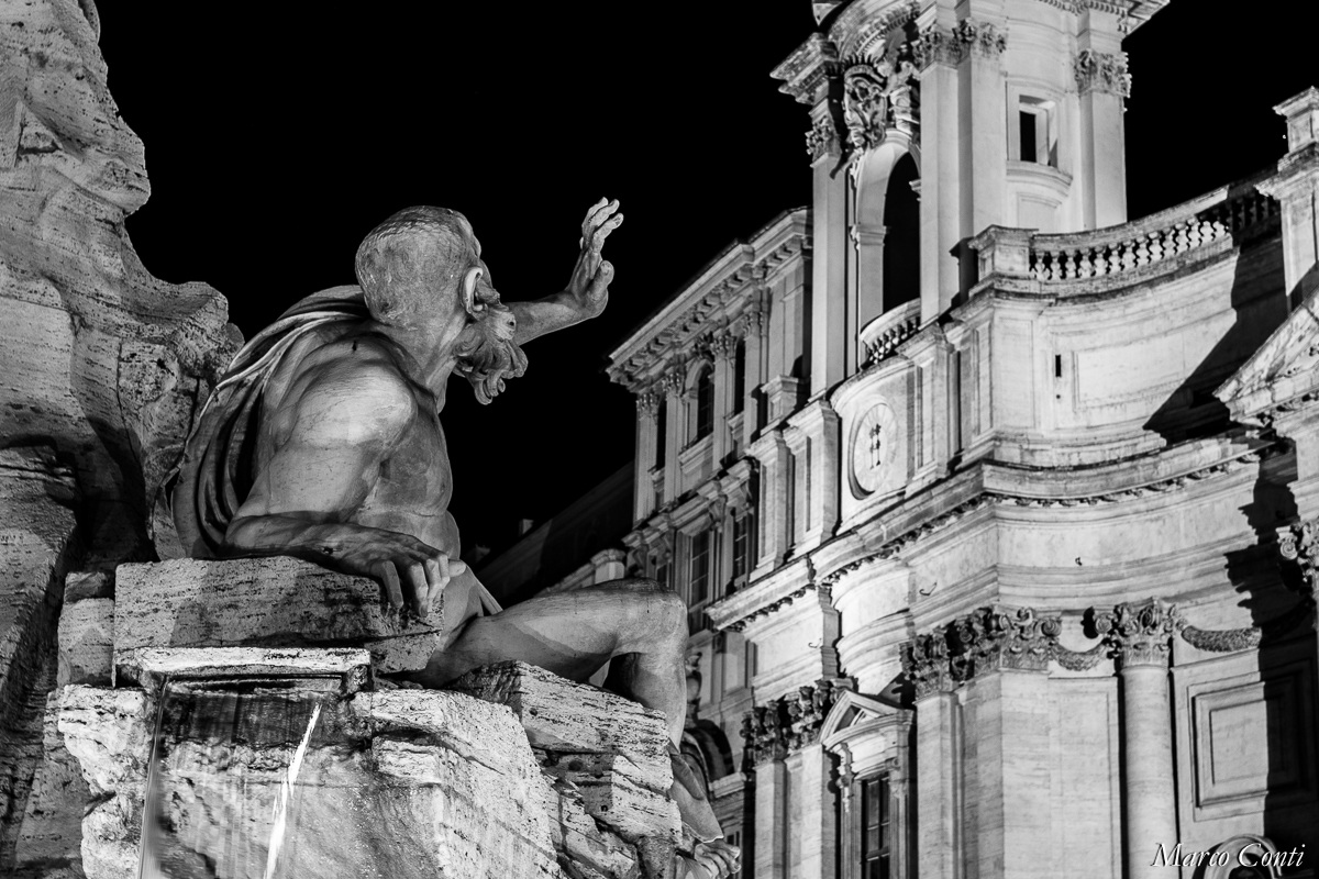Fontana dei Quattro Fiumi - Rio della Plata