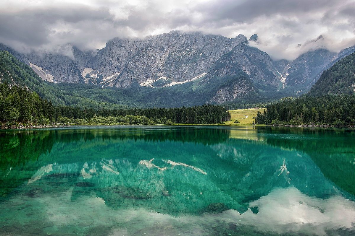 Summer in Fusine Lakes