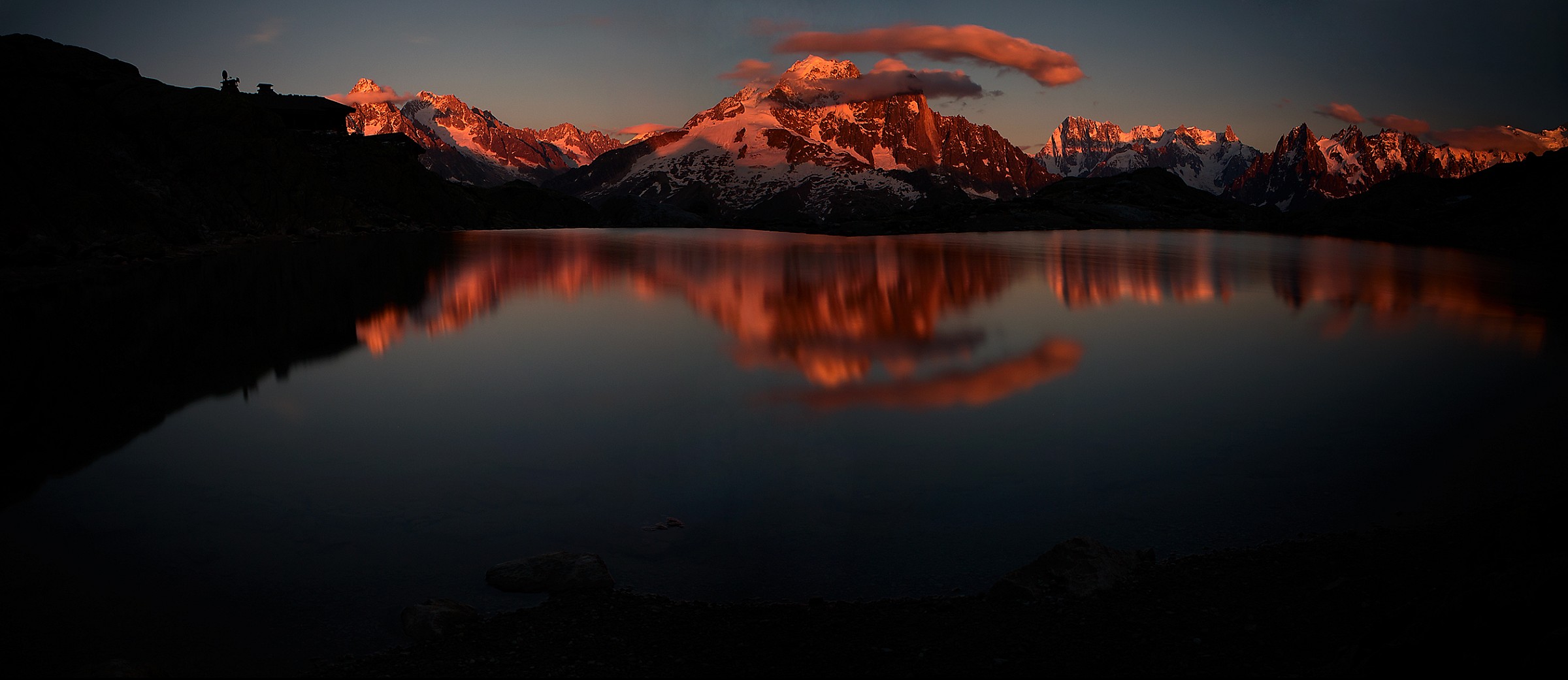 Sunset at Lac Blanc