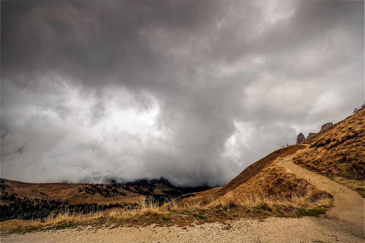 The path to the clouds