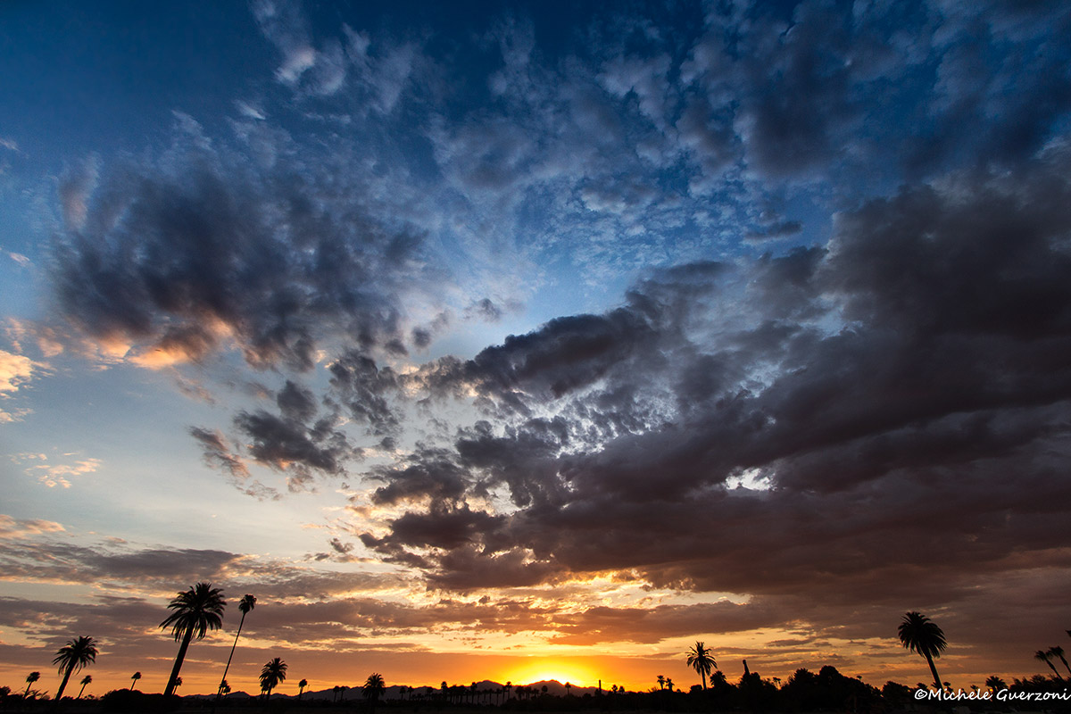 Sunset over the Sonoran Desert