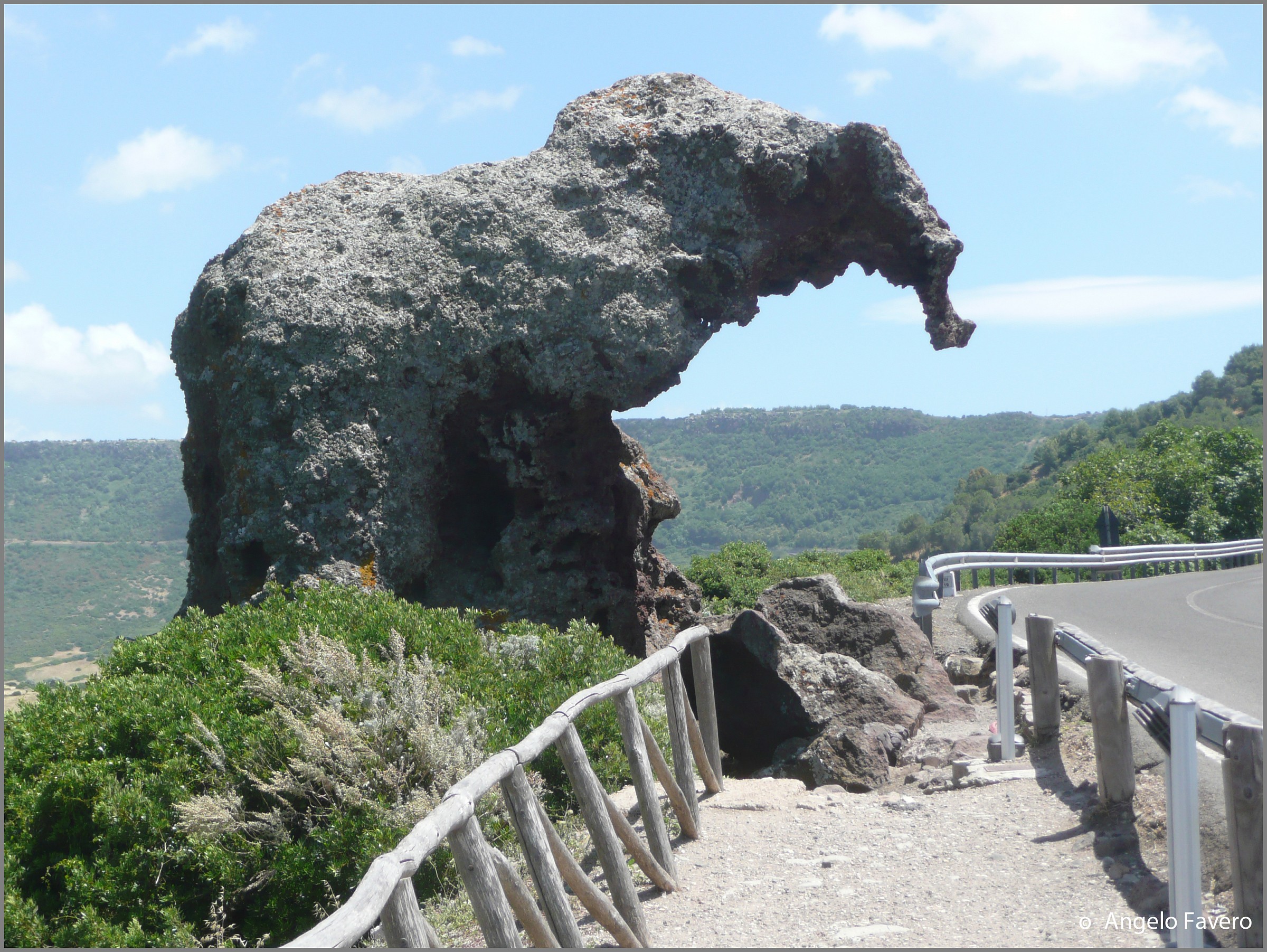 The elephant rock - Sardinia