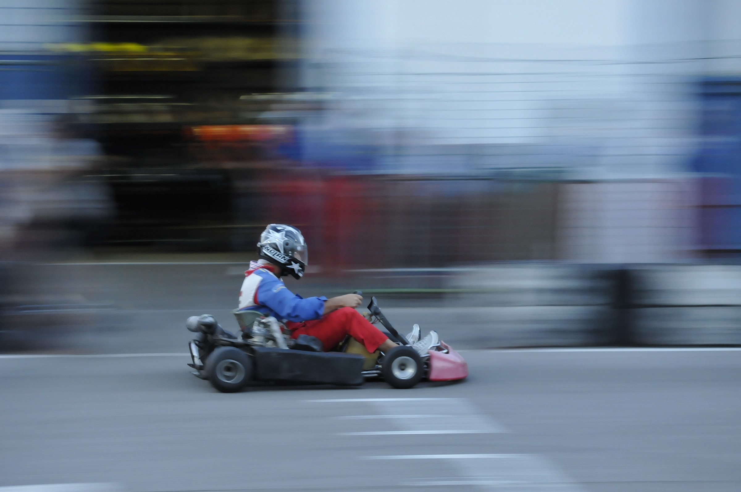 go kart panning
