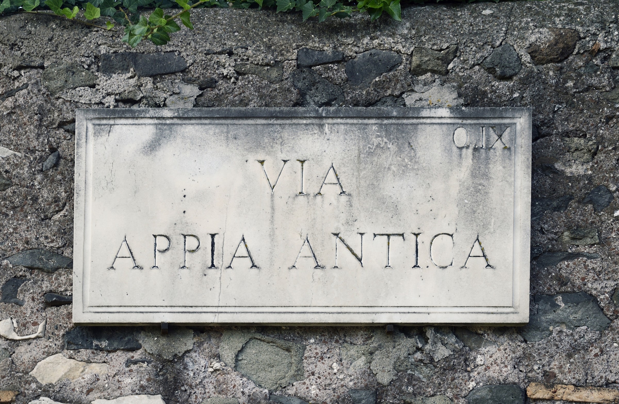 Targa appia antica
