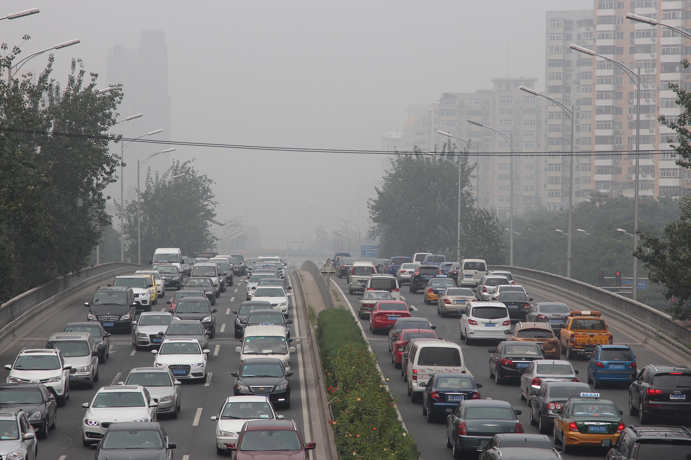 Traffic and Smog in Beijing